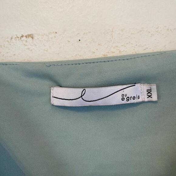 BY EGREIS save green crop top sz XXL - Picture 3 of 4